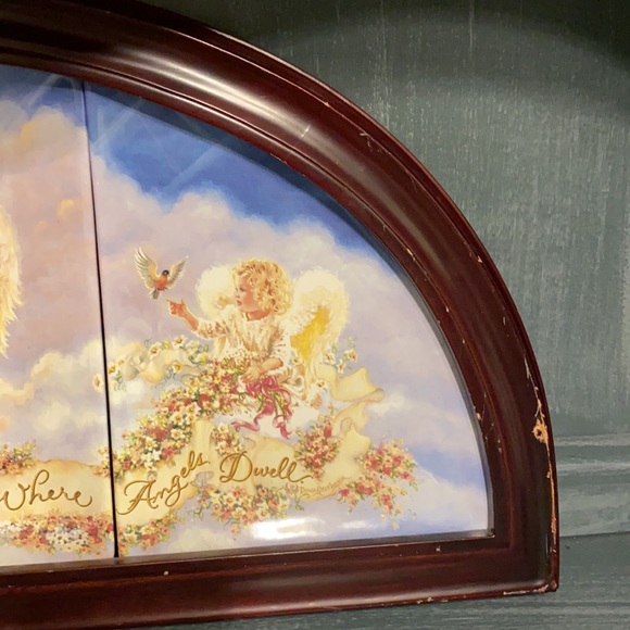 Bless Our Home Angels Plates By Bradford Exchanges. - Picture 5 of 13